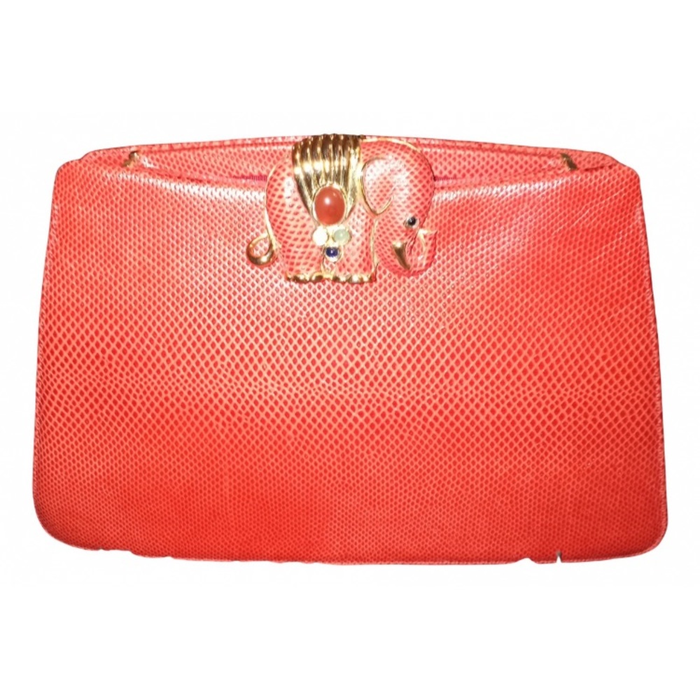 *Vintage* Judith Leiber Elephant crossbody clutch purse